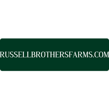 Load image into Gallery viewer, Russell Brothers Farms Bumper Sticker/Magnet
