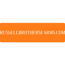 Load image into Gallery viewer, Russell Brothers Farms Bumper Sticker/Magnet
